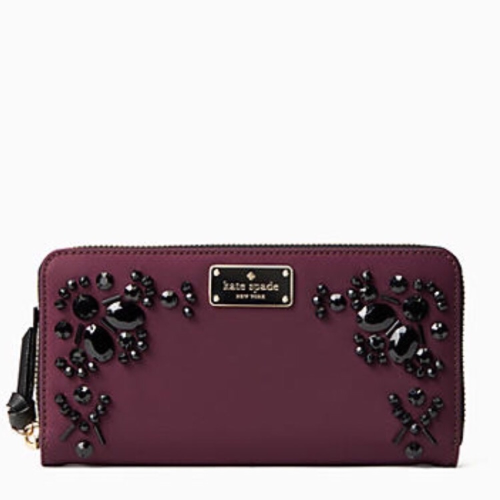 Kate Spade Wilson Road Embellished Wallet